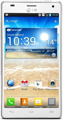 Смартфон LG Optimus 4X HD P880 White - Северобайкальск